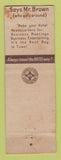 Matchbook Cover - Hotel Chester Arms Chester PA