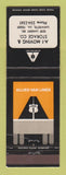 Matchbook Cover - Allied Van Lines Trucking A1 Moving Storage Lafayette LA