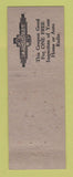 Matchbook Cover - Erid Thomas Radio Repair Appliances Detroit MI