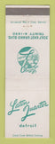 Matchbook Cover - Latin Quarter Detroit MI