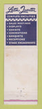Matchbook Cover - Latin Quarter Detroit MI