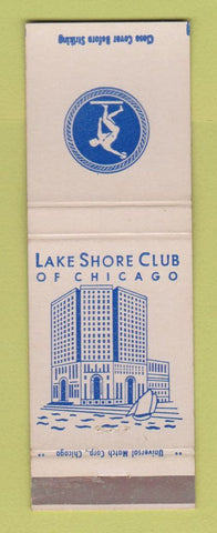 Matchbook Cover - Lake Shore Club of Chicago IL