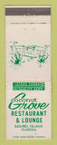 Matchbook Cover - Coconut Grove Restaurant Sanibel Island FL