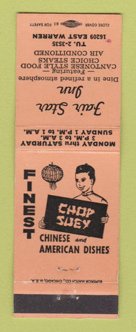 Matchbook Cover - Fair Star Inn Chinese Detroit MI