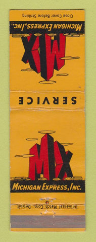 Matchbook Cover - Michigan Express Trucking Grand Rapids MI WEAR