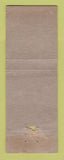 Matchbook Cover - Hotel Sarasota FL WORN