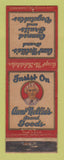 Matchbook Cover - Aunt Nellie's Canned Fruits WORN