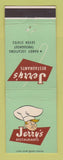 Matchbook Cover - Jerry's Restaurants CHAIN