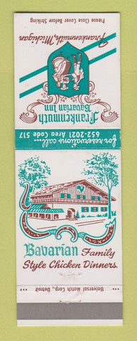 Matchbook Cover - Frankenmuth Bavarian Inn MI