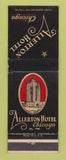 Matchbook Cover - Allerton Hotel Chicago IL