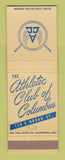 Matchbook Cover - Athletic Club of Columbus OH