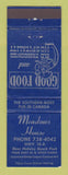Matchbook Cover - Meadows House New Hamburg? ON