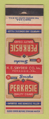 Matchbook Cover - Peakasie Cigars PA HE Snyder WEAR