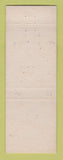 Matchbook Cover - Judge David Vokes Election Detroit? MI