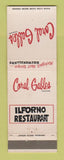 Matchbook Cover - Coral Gables Ilforno Restaurant Mount Pleasant Manistee MI