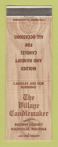 Matchbook Cover - The Village Candlemaker Nashville IN candles
