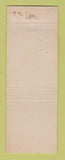 Matchbook Cover - Flower's Feed and Seed Store dog food Sylvan Lake MI