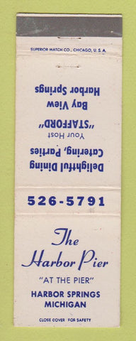 Matchbook Cover - Harbor Pier Harbor Springs MI restaurant