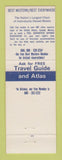 Matchbook Cover - Chalet Motor Lodge Restaurant Gaylord MI Best Western