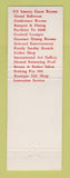 Matchbook Cover - Kingsley Inn Bloomfield Hills MI