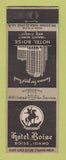 Matchbook Cover - Hotel Boise ID WEAR