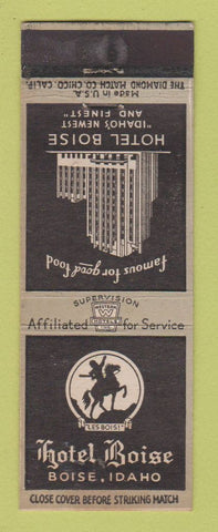Matchbook Cover - Hotel Boise ID WEAR