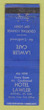 Matchbook Cover - Lawler Cafe Hotel Mitchell SD WEAR