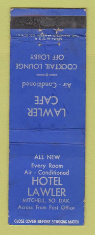 Matchbook Cover - Lawler Cafe Hotel Mitchell SD WEAR