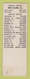 Matchbook Cover - Dohrn Transfer Trucking Rock Island IL