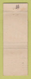Matchbook Cover - Blue Top Motor Court Marietta GA WEAR