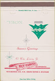 Matchbook Cover - Wm Lowry Jr Ply Curves Grand Rapids MI 40 Strike