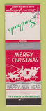 Matchbook Cover - Sindbads Restaurant Christmas Detroit MI