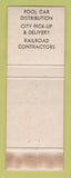 Matchbook Cover - Gibson Transfer Trucking Kansas City MO WORN