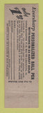Matchbook Cover - Dave's Trailer Rental Detroit MI