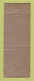 Matchbook Cover - Eagle Hotel Concord NH WEAR