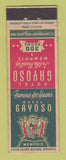 Matchbook Cover - Hotel Gayoso Memphis TN