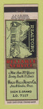 Matchbook Cover - Holly Hills Real Estate St Louis MO