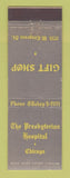 Matchbook Cover - Presbyterian Hospital Chicago IL Gift Shop