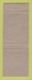 Matchbook Cover - Weber's Service Mobil oil gas Detroit MI