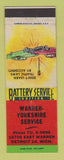 Matchbook Cover - Warren Yorkshire Service auto repair Detroit MI