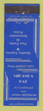 Matchbook Cover - Miranda Bar Detroit? MI