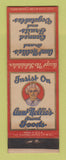 Matchbook Cover - Aunt Nellie's Canned Fruits Vegetables WEAR