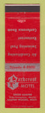 Matchbook Cover - Parkcrest Motel Harper Woods MI
