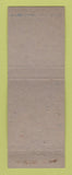 Matchbook Cover - Wal Over Shoes Flory Men's Shop Cheyenne WY