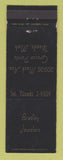 Matchbook Cover - Bradley Jewelers Grosse Pointe Woods MI
