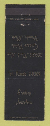 Matchbook Cover - Bradley Jewelers Grosse Pointe Woods MI