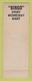 Matchbook Cover - VFW Grand River Post Detroit MI
