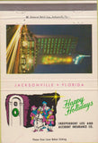 Matchbook Cover - Independent Insurance Jacksonville FL 40 Strike