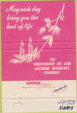 Matchbook Cover - Independent Insurance Jacksonville FL 40 Strike