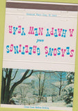 Matchbook Cover - Bank Of Buchanan VA Christmas 40 Strike